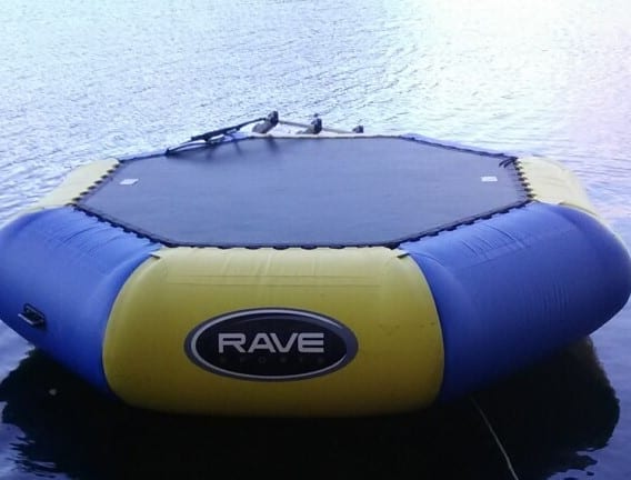 Rave Trampoline Sebago Lake